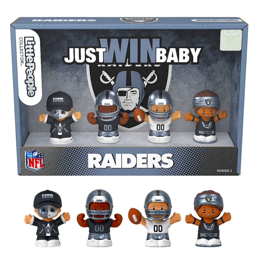 NIB Raiders Fisher-Price Little People Collector